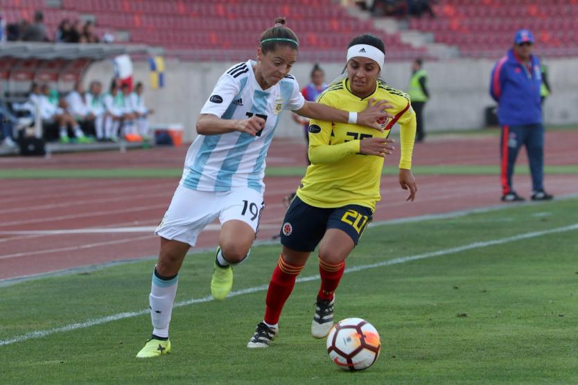  Colombia empató con Argentina en la Liga de Naciones Femenina Conmebol y mantiene su clasificación al mundial