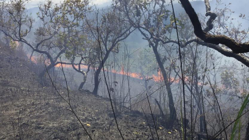  Declaran calamidad pública en Villa de Leyva por incendio forestal