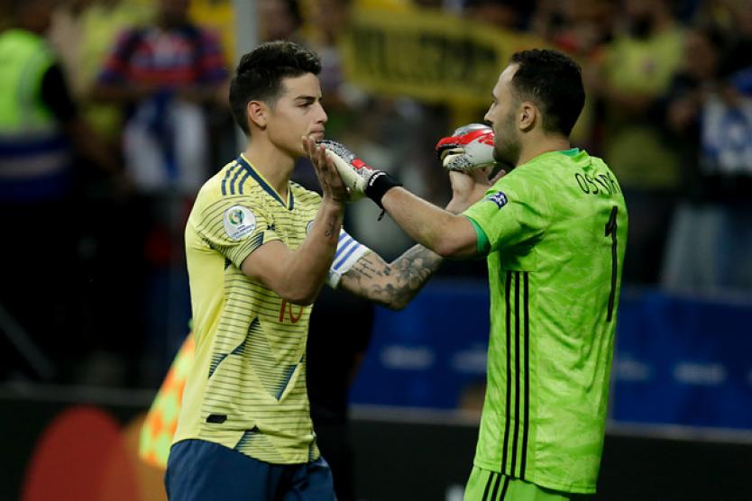  El regreso de James: gol y celebración desafiante con la Selección Colombia