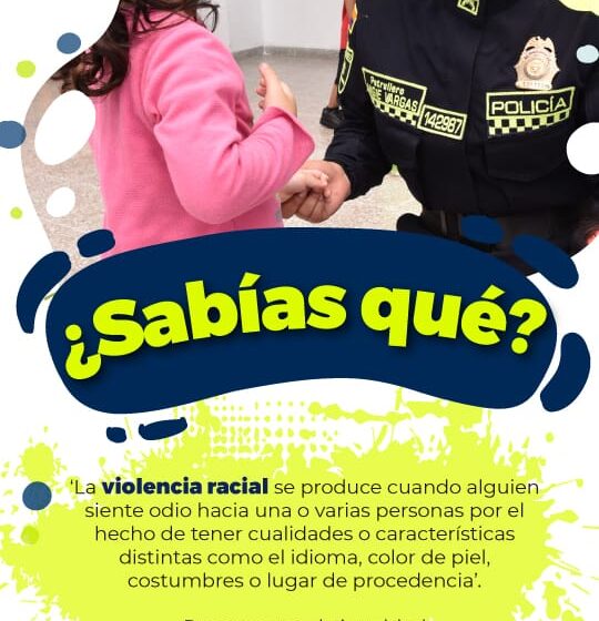  La Policía de infancia y adolescencia de Villeta lanzan una nueva campaña de protección de los menores.