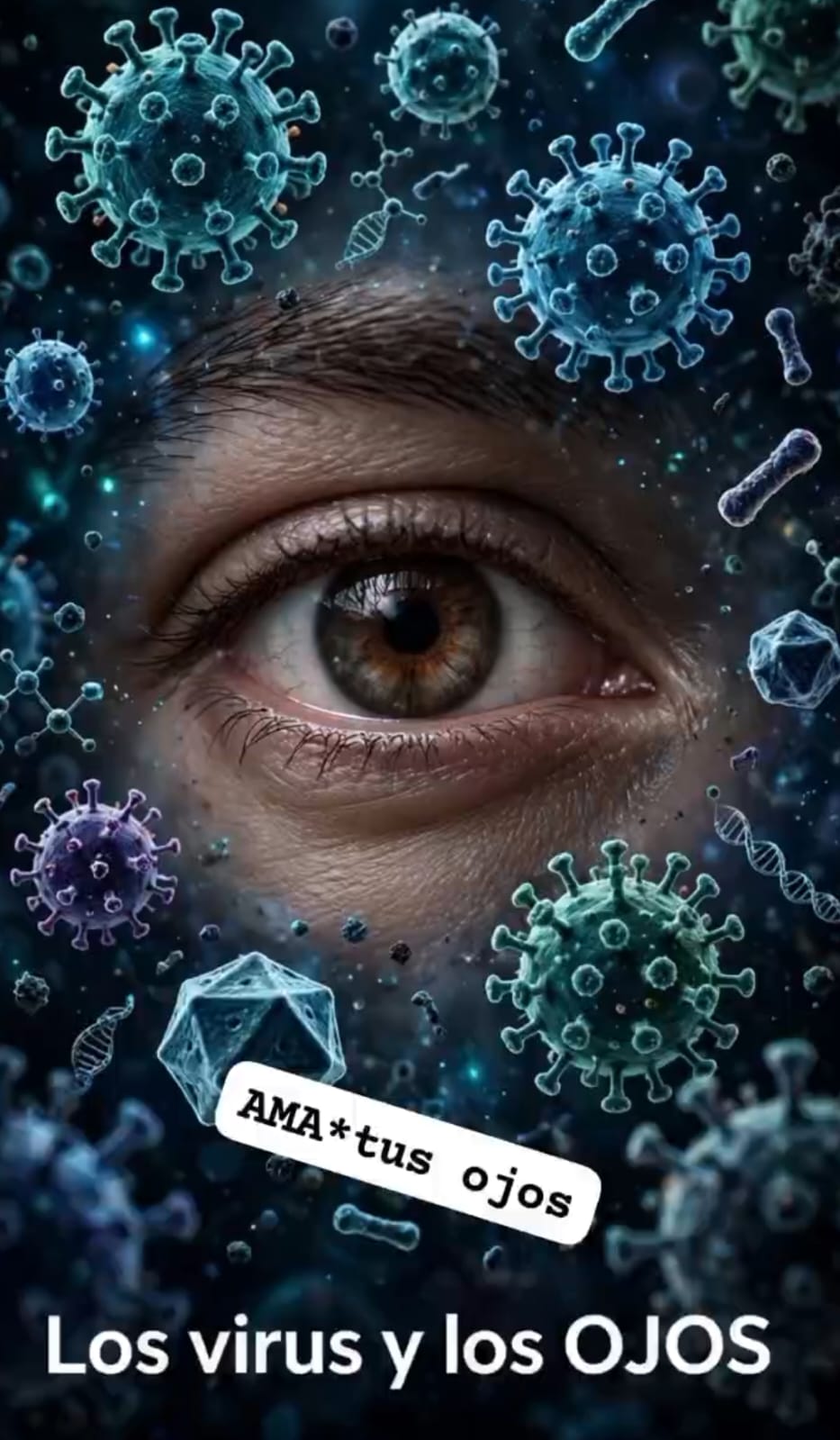  Alexandra Mieth en Ama Tus Ojos, Tema de Hoy lo Virus en la Salu Visual.